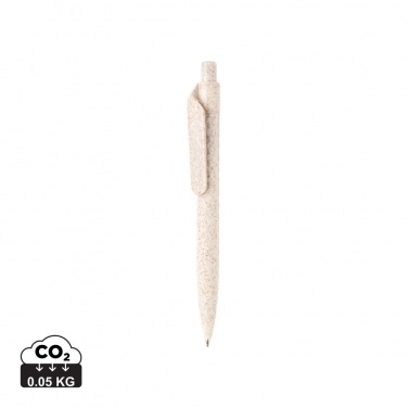 Logo trade corporate gifts image of: Wheat straw pen