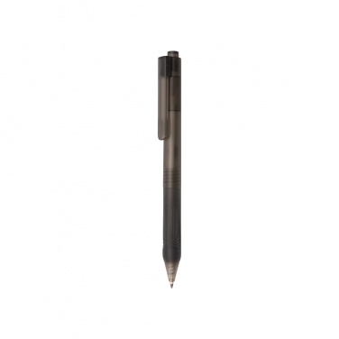Logotrade promotional items photo of: X9 frosted pen with silicone grip