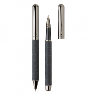 Logotrade promotional merchandise image of: Recycled leather pen set