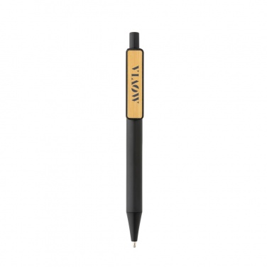 Logotrade business gift image of: GRS RABS pen with bamboo clip