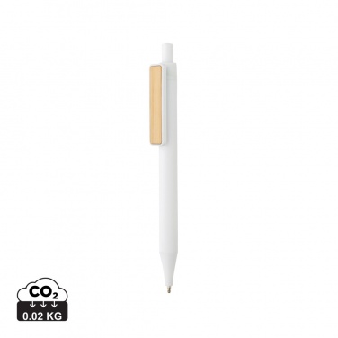 Logotrade promotional product picture of: GRS RABS pen with bamboo clip