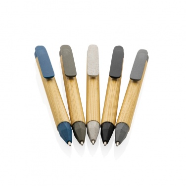 Logo trade advertising products picture of: Write responsible recycled paper barrel pen