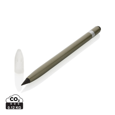 Logotrade advertising products photo of: Aluminum inkless pen with eraser