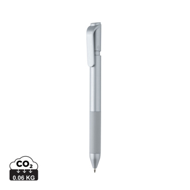 Logotrade promotional item picture of: TwistLock GRS certified recycled ABS pen