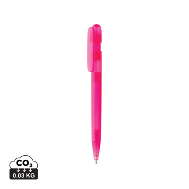 Logotrade business gift image of: Devin GRS certified RABS pen transparent