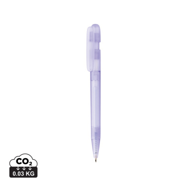 Logotrade corporate gift picture of: Devin GRS certified RABS pen transparent