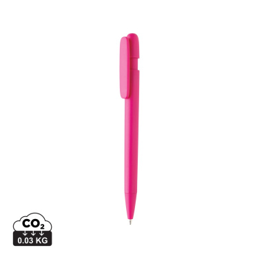 Logo trade advertising product photo of: Devin GRS certified RABS pen solid