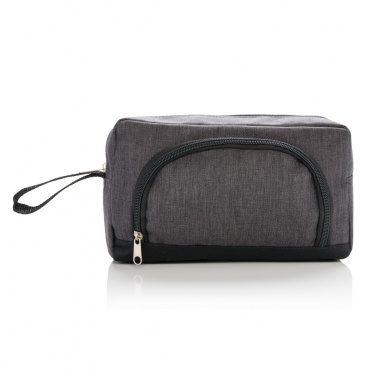 Logotrade promotional items photo of: Classic two tone toiletry bag