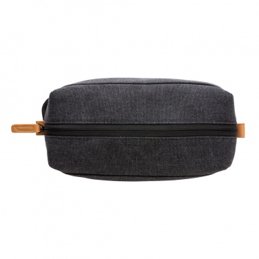 Logotrade promotional items photo of: Canvas toiletry bag PVC free