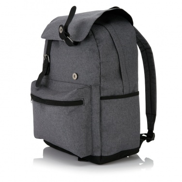 Logo trade promotional merchandise photo of: Laptop backpack with magnetic buckle straps
