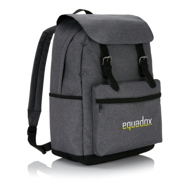 Logo trade promotional gift photo of: Laptop backpack with magnetic buckle straps