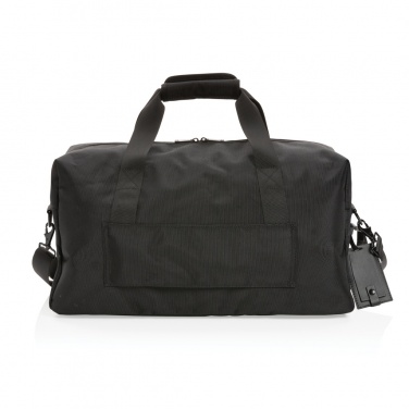 Logo trade promotional product photo of: Swiss Peak AWARE™ RPET Voyager weekend bag