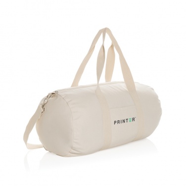 Logotrade business gifts photo of: Impact Aware™ 285gsm rcanvas duffel bag undyed
