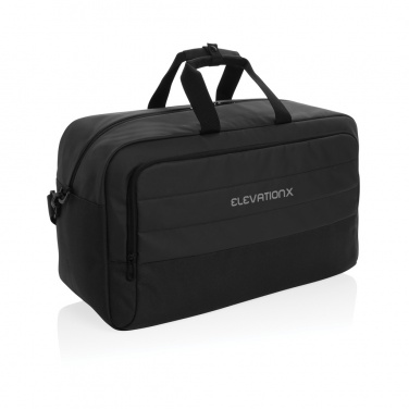 Logo trade business gifts image of: Armond AWARE™ RPET weekend duffel bag