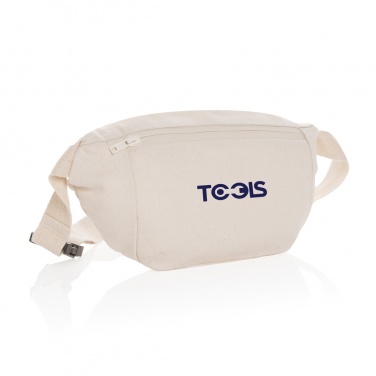 Logo trade corporate gift photo of: Impact AWARE™ 285gsm rcanvas hip bag undyed