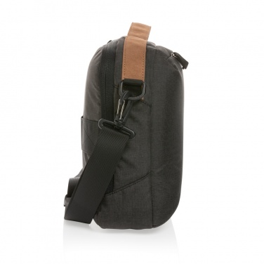 Logo trade advertising products image of: Impact AWARE™ 300D two tone deluxe 15.6" laptop bag