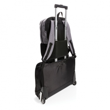 Logo trade promotional gifts image of: Modern 15.6" USB & RFID laptop backpack PVC free