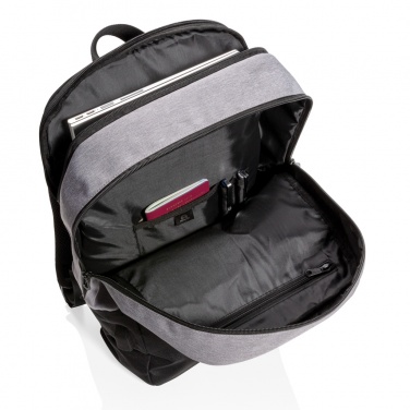 Logotrade promotional items photo of: Modern 15.6" USB & RFID laptop backpack PVC free