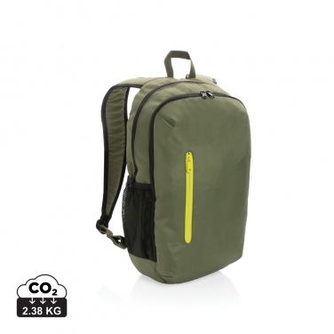 Logo trade advertising products image of: Impact AWARE™ 300D RPET casual backpack