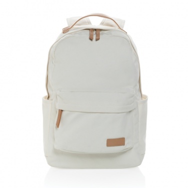 Logotrade promotional giveaway image of: Impact AWARE™ 16 oz. recycled canvas backpack