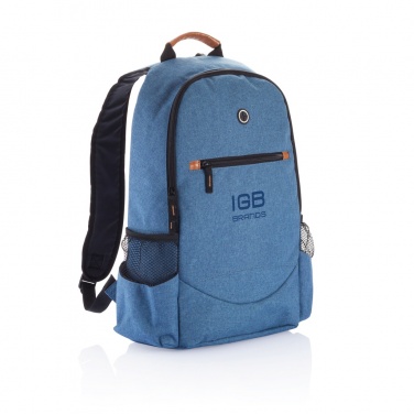 Logo trade advertising products picture of: Fashion duo tone backpack