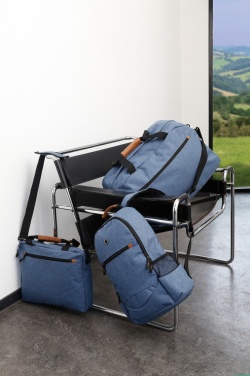 Logo trade promotional gifts picture of: Fashion duo tone backpack