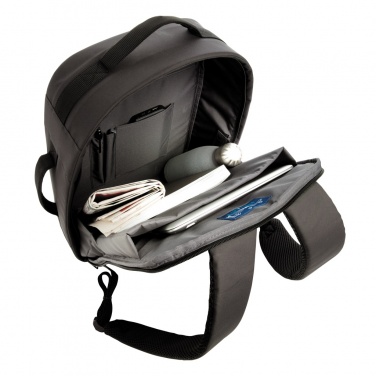 Logotrade promotional giveaway picture of: Impact AWARE™ RPET anti-theft 15.6" laptop backpack