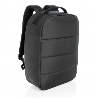 Logotrade advertising product picture of: Impact AWARE™ RPET anti-theft 15.6" laptop backpack