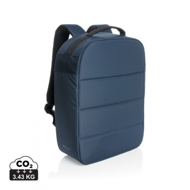 Logotrade promotional product picture of: Impact AWARE™ RPET anti-theft 15.6" laptop backpack