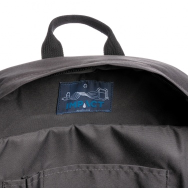 Logotrade advertising products photo of: Impact AWARE™ RPET Basic 15.6" laptop backpack