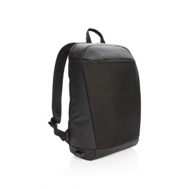 Logotrade promotional giveaways photo of: Madrid anti-theft RFID USB laptop backpack PVC free