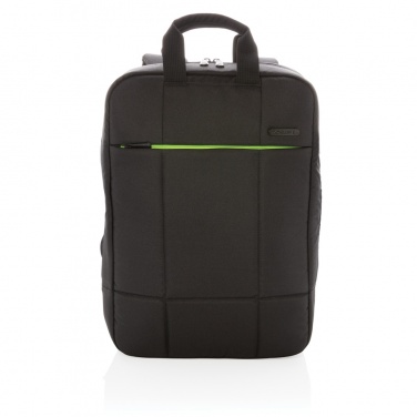Logo trade promotional gifts image of: Soho business RPET 15.6" laptop backpack PVC free