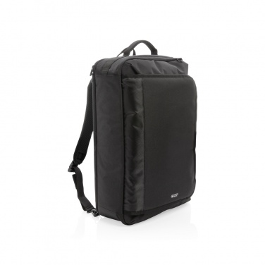 Logo trade promotional giveaways image of: Swiss peak convertible travel backpack PVC free