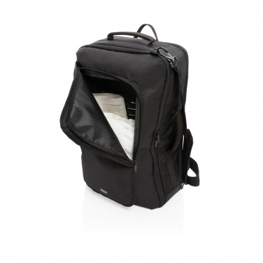 Logotrade business gift image of: Swiss peak convertible travel backpack PVC free
