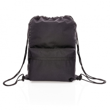 Logotrade corporate gift picture of: AWARE™ RPET Reflective drawstring backpack