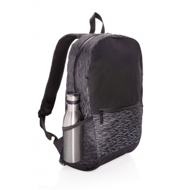 Logotrade promotional items photo of: AWARE™ RPET Reflective laptop backpack