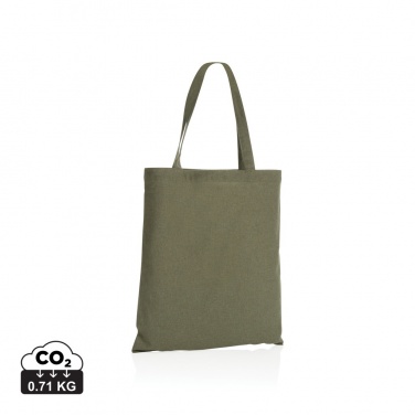 Logo trade corporate gift photo of: Impact AWARE™ Recycled cotton tote 145g