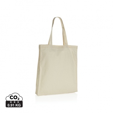 Logo trade promotional items image of: Impact AWARE™ Recycled cotton tote w/bottom 145g