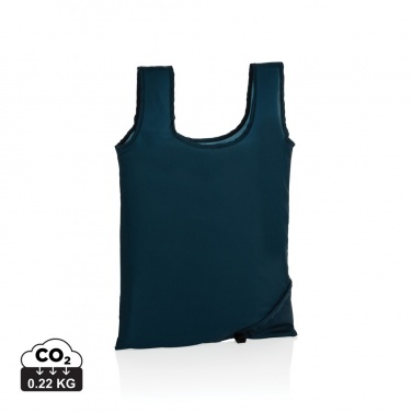 Logo trade promotional merchandise photo of: Impact AWARE™ RPET 190T foldable shopper