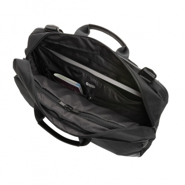 Logo trade corporate gifts image of: Swiss Peak Aware™ executive 2-in-1 laptop backpack