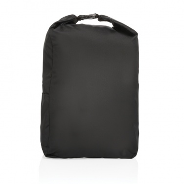 Logo trade promotional products image of: Impact AWARE™ RPET lightweight rolltop backpack