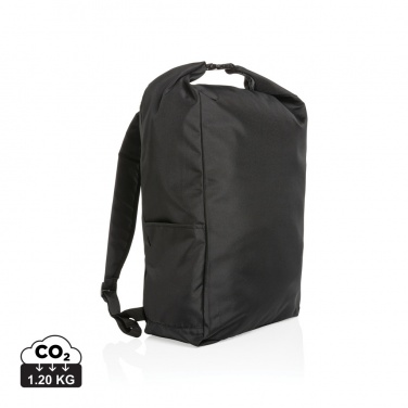 Logotrade promotional merchandise image of: Impact AWARE™ RPET lightweight rolltop backpack