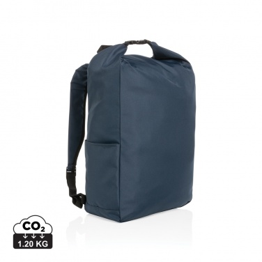 Logotrade promotional merchandise image of: Impact AWARE™ RPET lightweight rolltop backpack