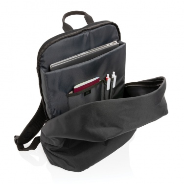 Logotrade promotional product image of: Impact AWARE™ RPET anti-theft backpack