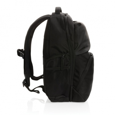 Logo trade promotional items picture of: Swiss Peak AWARE™ RPET 15.6 inch commuter backpack