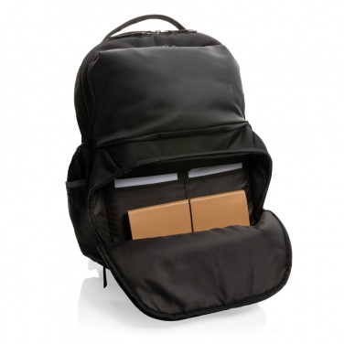 Logotrade promotional merchandise photo of: Swiss Peak AWARE™ RPET 15.6 inch commuter backpack