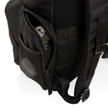 Logo trade promotional gifts image of: Swiss Peak AWARE™ RPET 15.6 inch commuter backpack