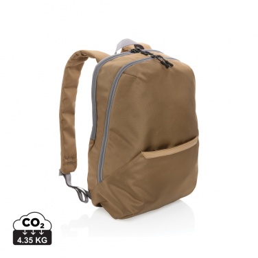 Logo trade promotional merchandise picture of: Impact AWARE™ 1200D 15.6'' modern laptop backpack
