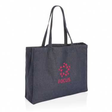Logotrade promotional giveaway image of: Impact AWARE™ recycled denim shopper