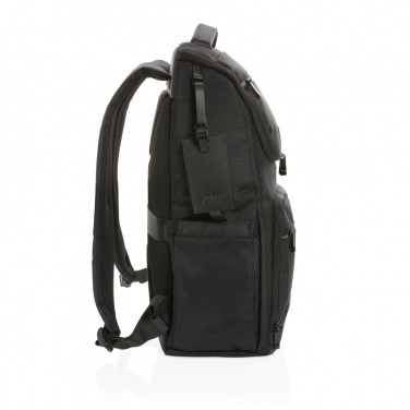 Logotrade promotional products photo of: Swiss Peak AWARE™ RPET Voyager 15.6" laptop backpack